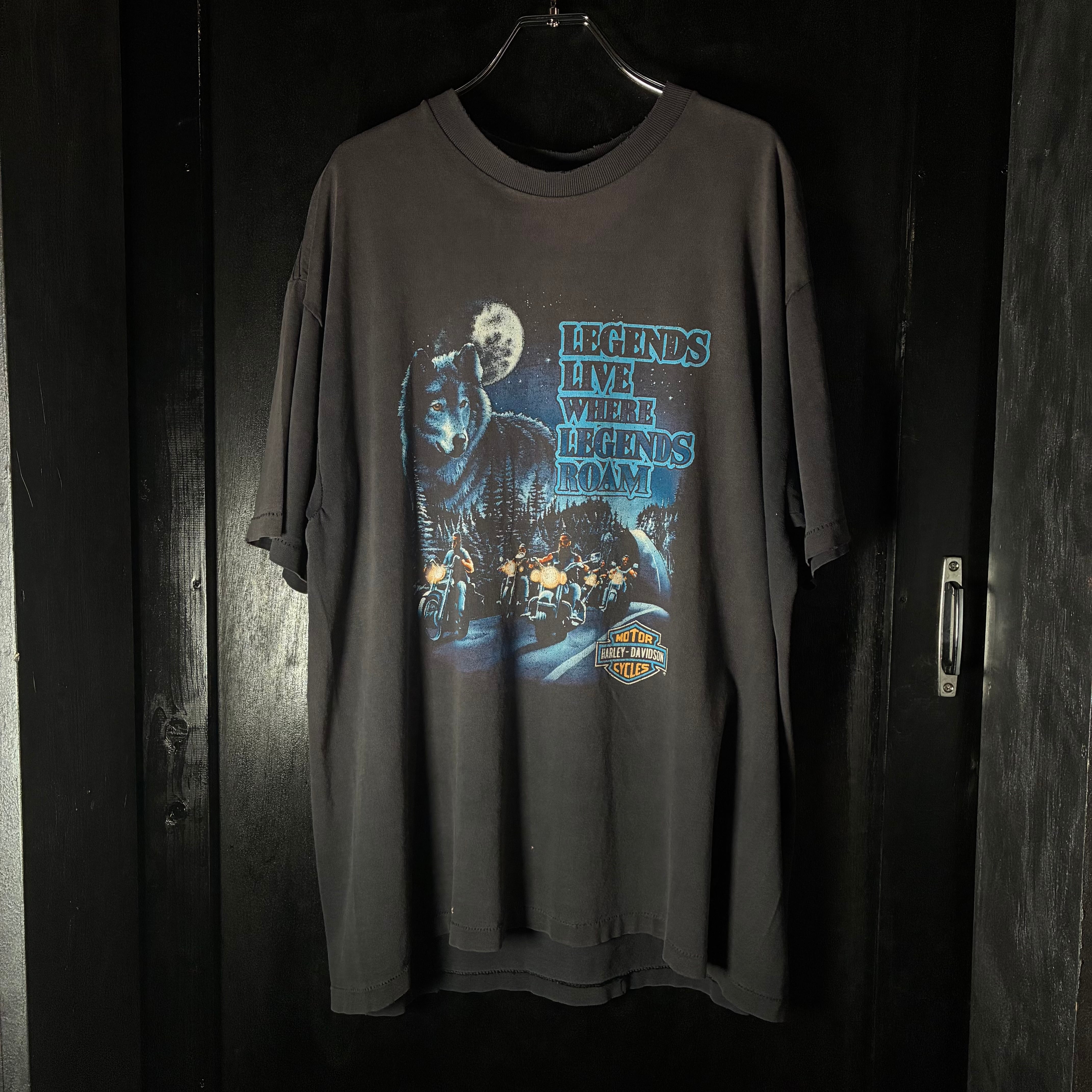 90s USA】Harley-Davidson Vintage Tee XL ハーレーダビッドソン