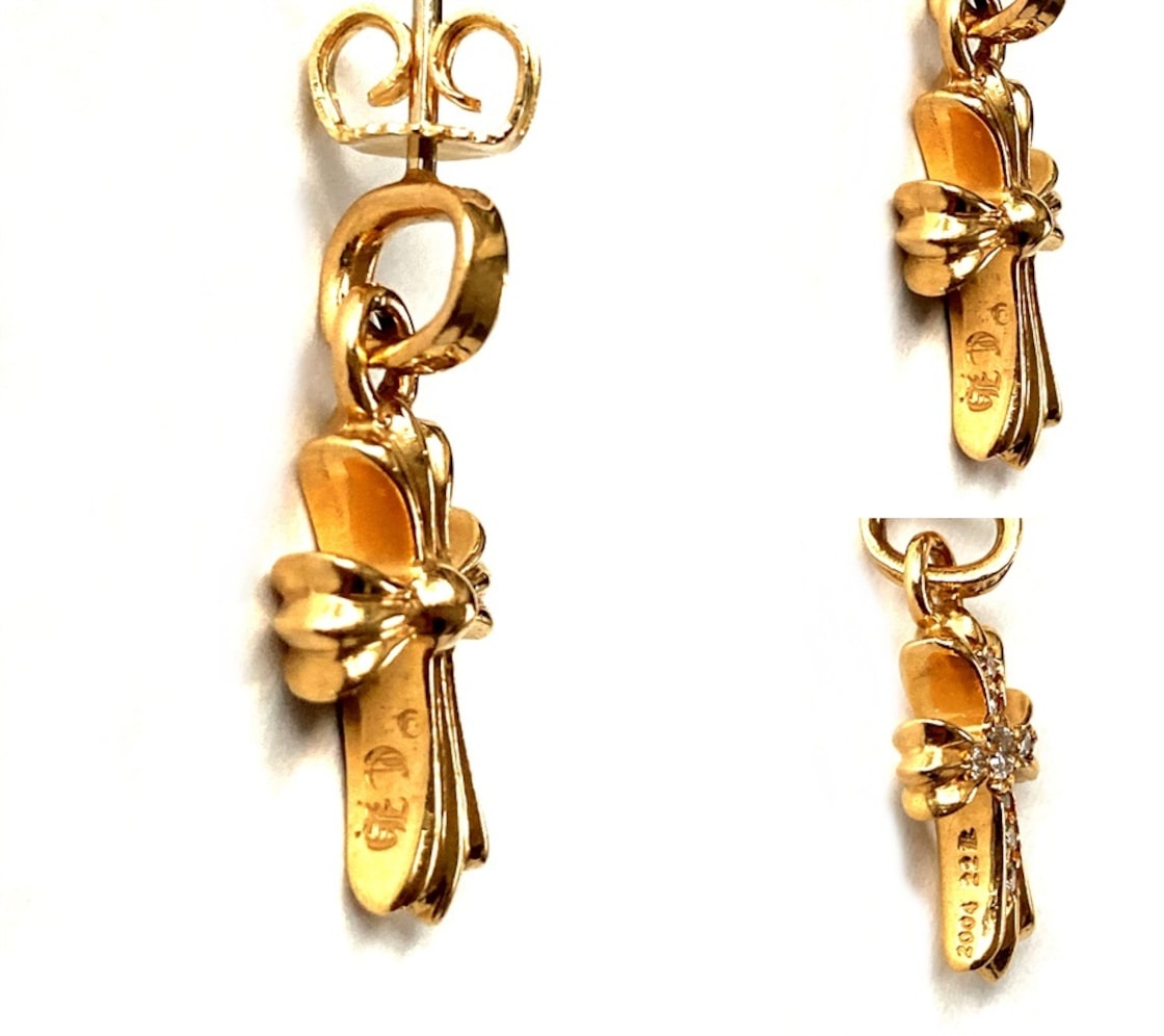 chrome hearts ベビーファットピアス インボイス付き（クロムハーツ BS 