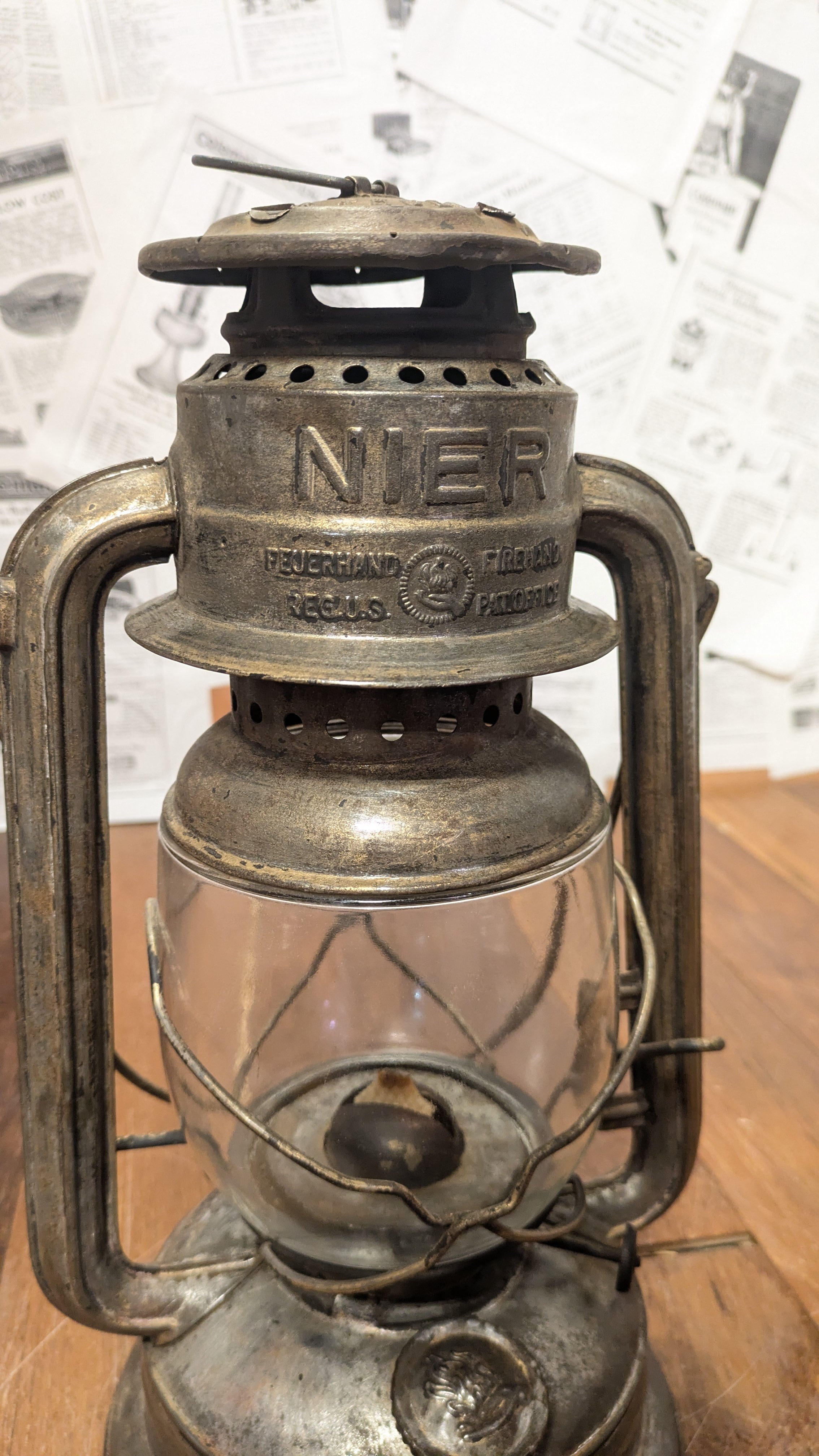 Vintage Nier Feuerhand 260 Lantern Lamp ビンテージ フュア―ハンド