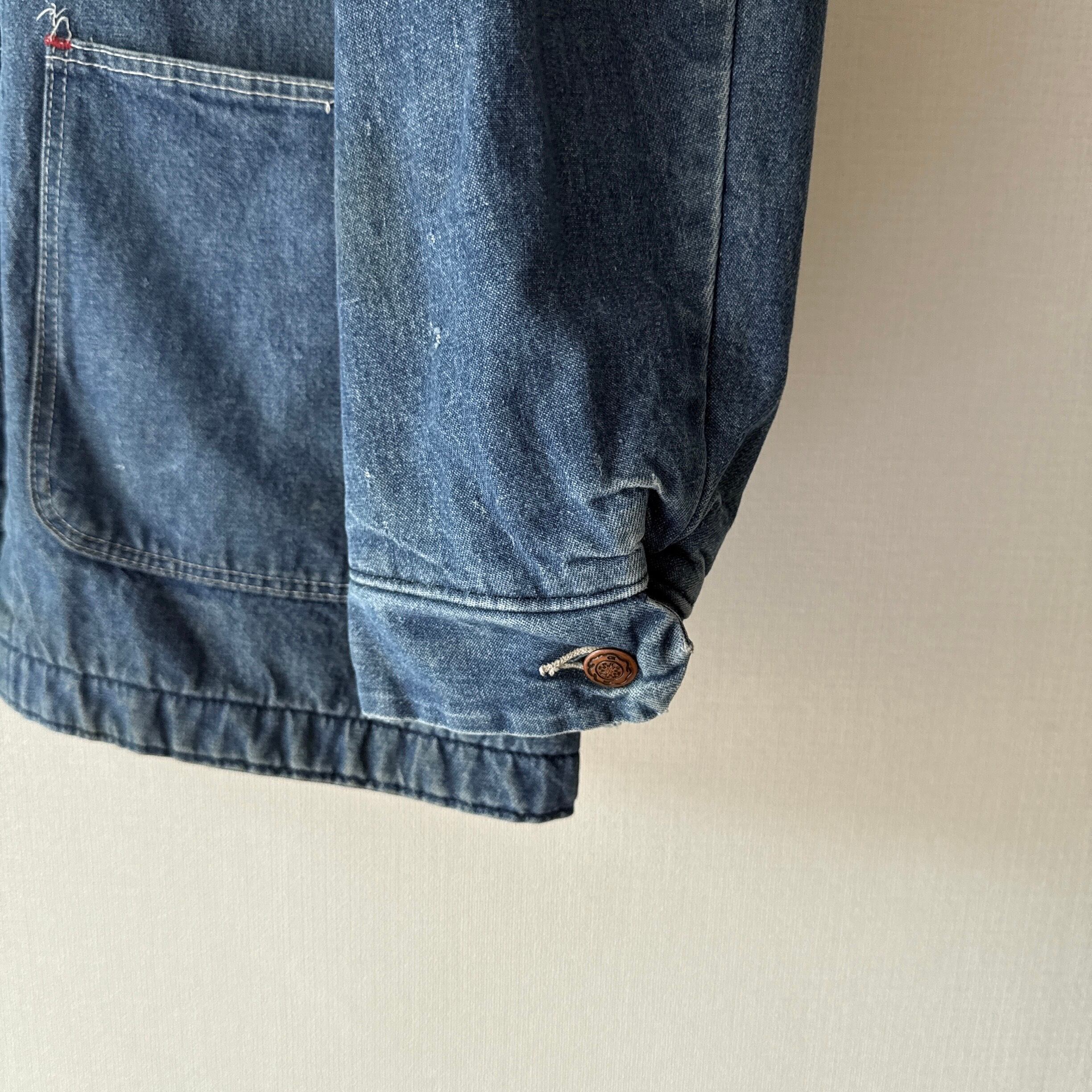 70's~80's BIG BEN Coverall Denim Chore Jacket Made in USA アメリカ