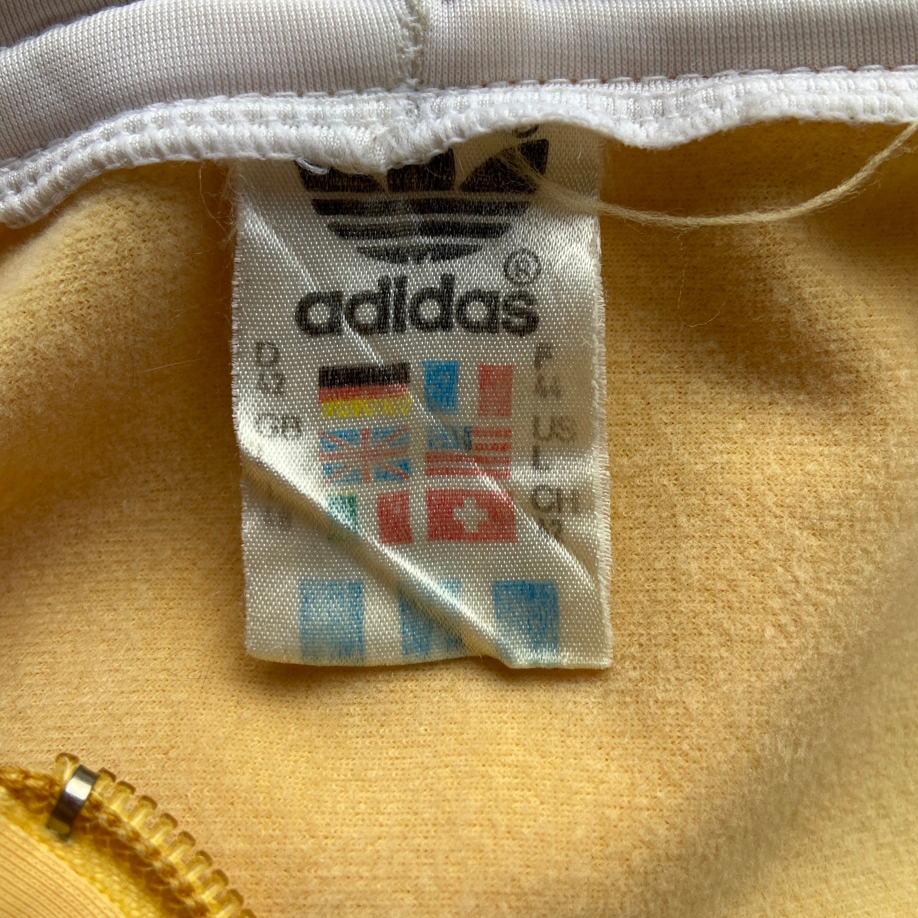 西ドイツ製 80年代 adidas アディダス ハーフジップ プルオーバー