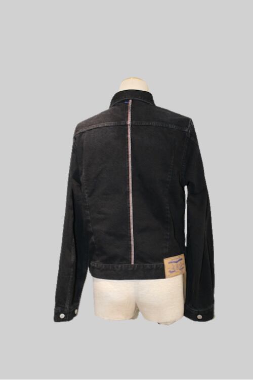 24AW】SHINYAKOZUKA WASHED ORDINARY CITY TRUCKER (BLACK) 2402SK20W