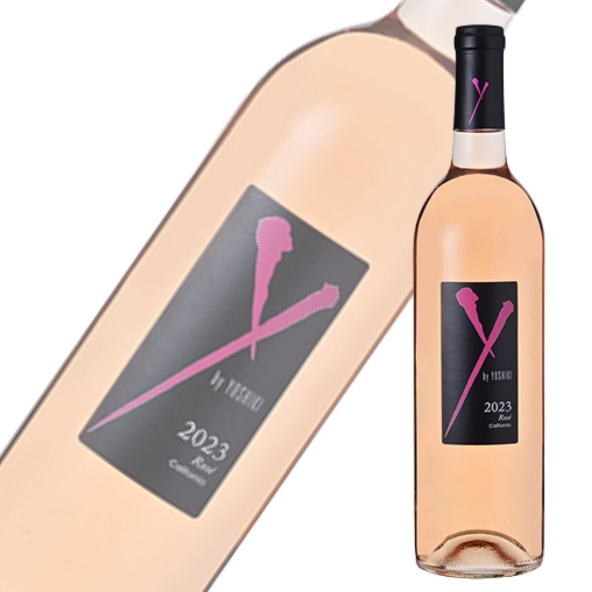 Y by YOSHIKI ロゼ カリフォルニア 2023 ロゼワイン 750ml 13.5度 フレッシュ シルキー エレガント ワイン rosé