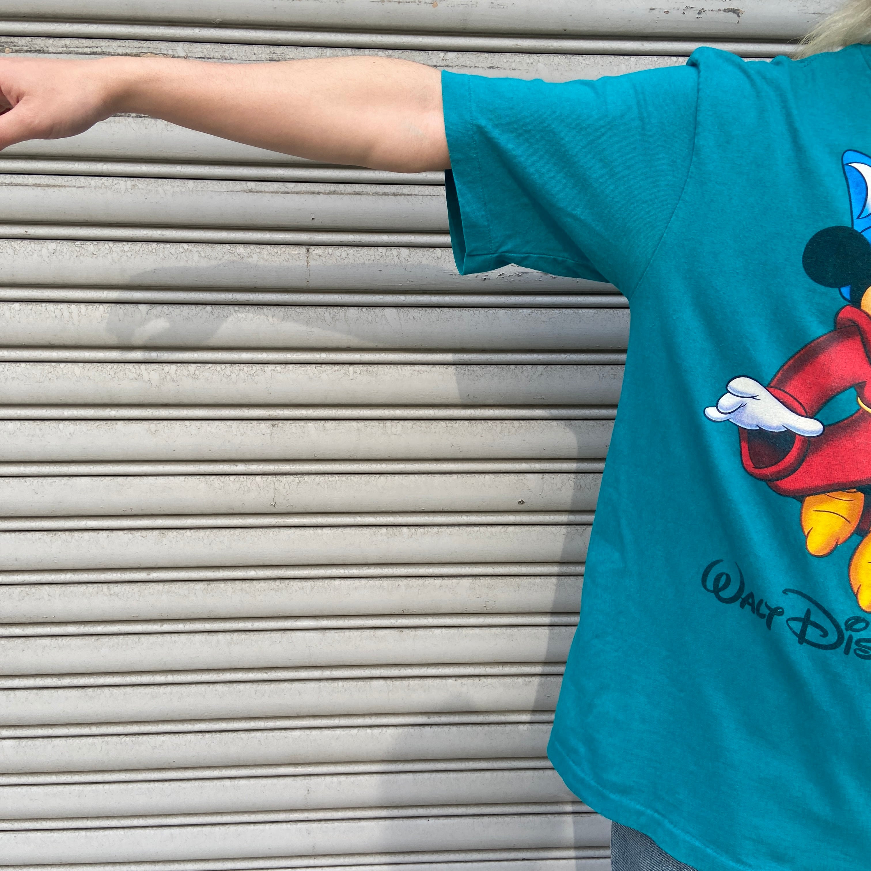 90s ミッキーマウス ファンタジア キャラTシャツ USA製ディズニー