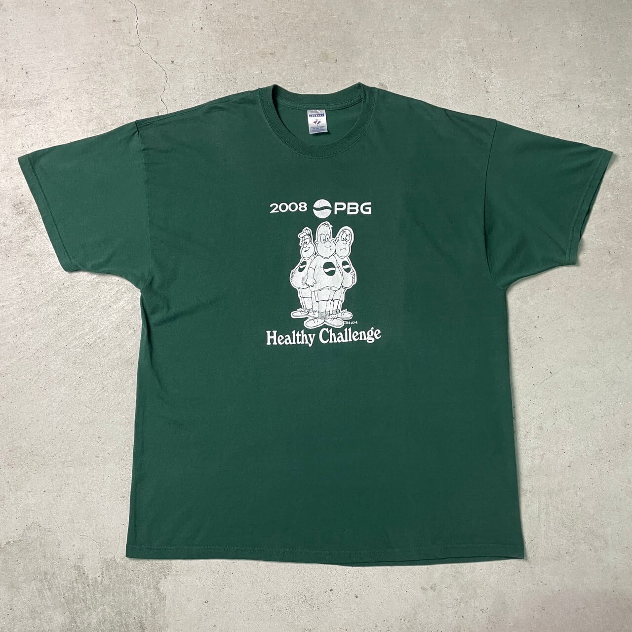 00年代 PBG PEPSI Healthy Challenge イベント プリントTシャツ メンズ