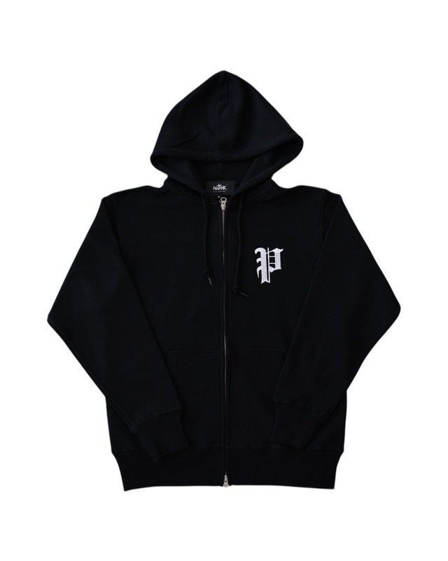 OLD P LOGO EMBROIDERY PILE ZIP UP PK