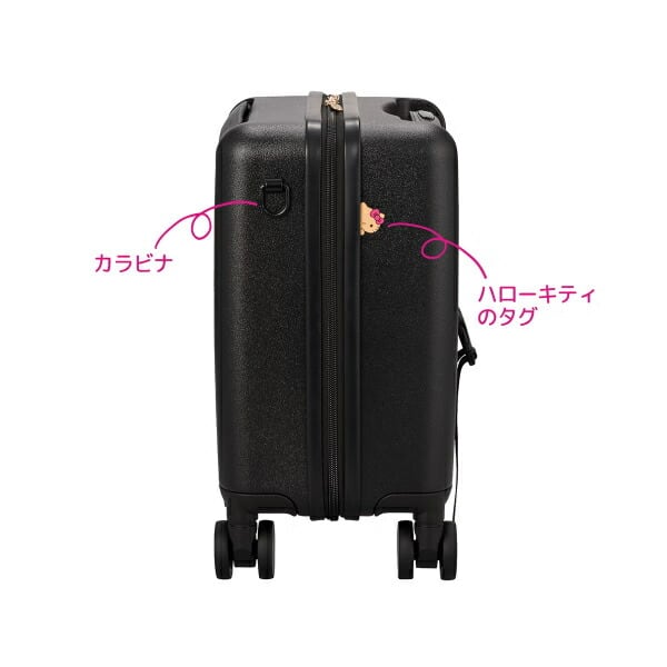 サンリオ 日焼け キティ プチキャリー スーツケース 12L ジッパー