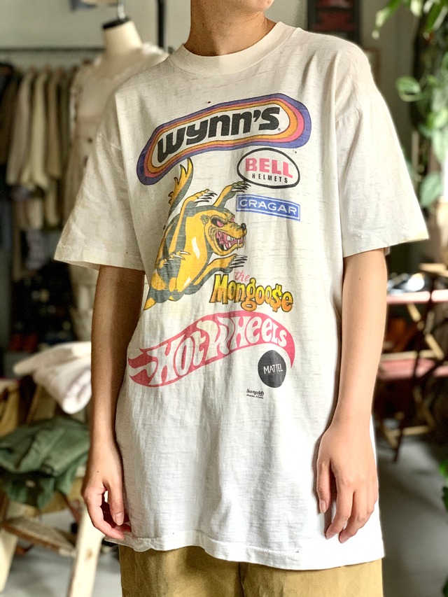 70’s vintage “s/s t-sh” “THE MONGOOSE” “TOM  MCEWEN” size XL