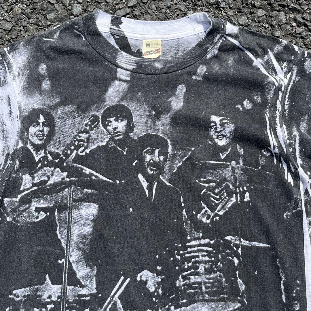 【Special】USA製　80s Beatles ビートルズ　オールオーバープリント　Tシャツ | Rico clothing powered by  BASE