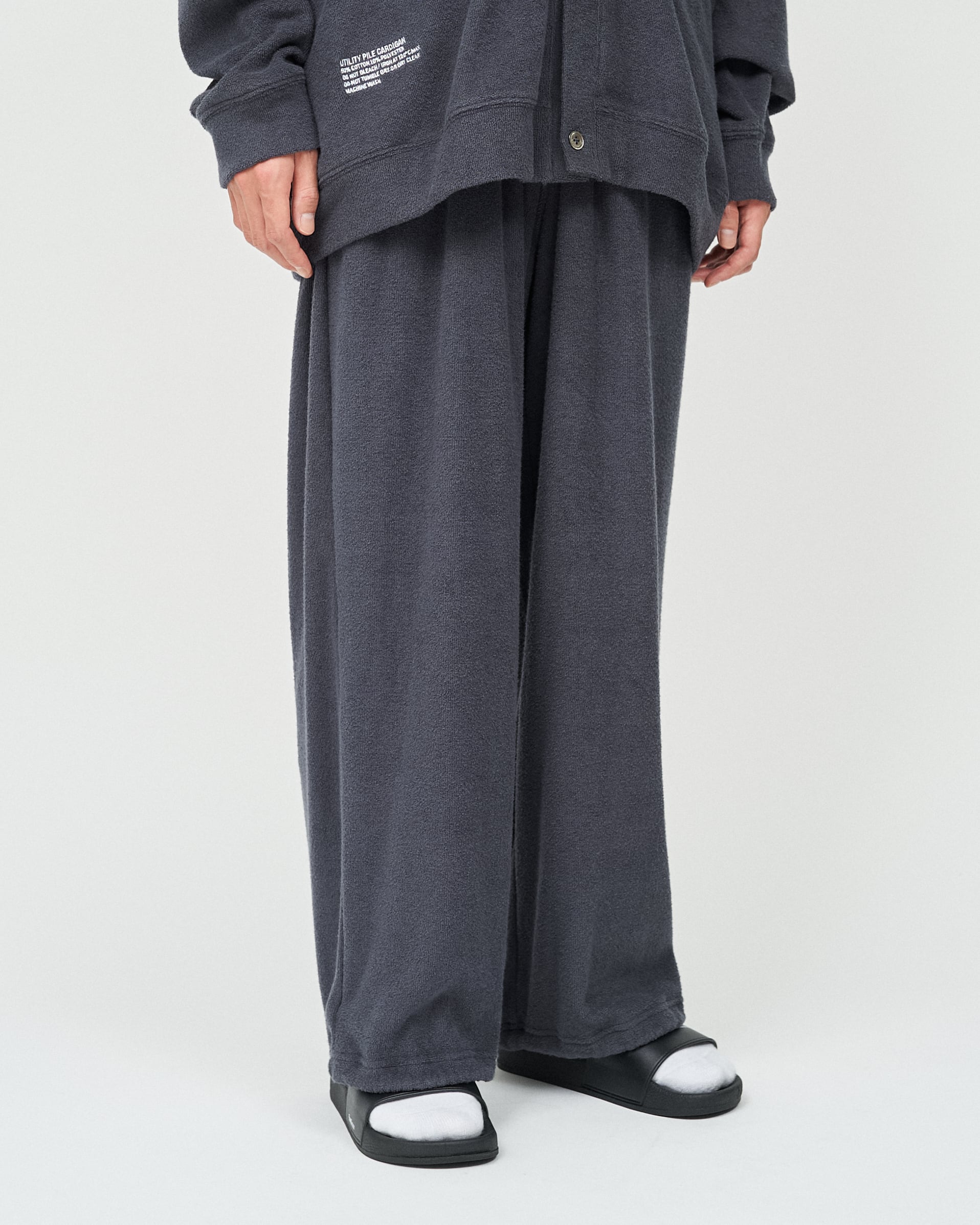 ReFresh!Service.｜UTILITY PILE CARDIGAN SET-UP | 眠家オンラインストア