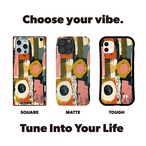 iPhoneケース サイケデリック 抽象柄｜60s 70s レトロコラージュ RETRO023