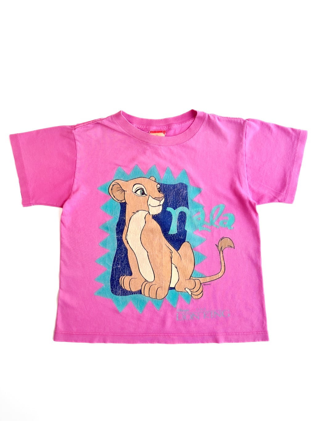 【140cm】VINTAGE 80's ライオンキング Tシャツ【10410】※
