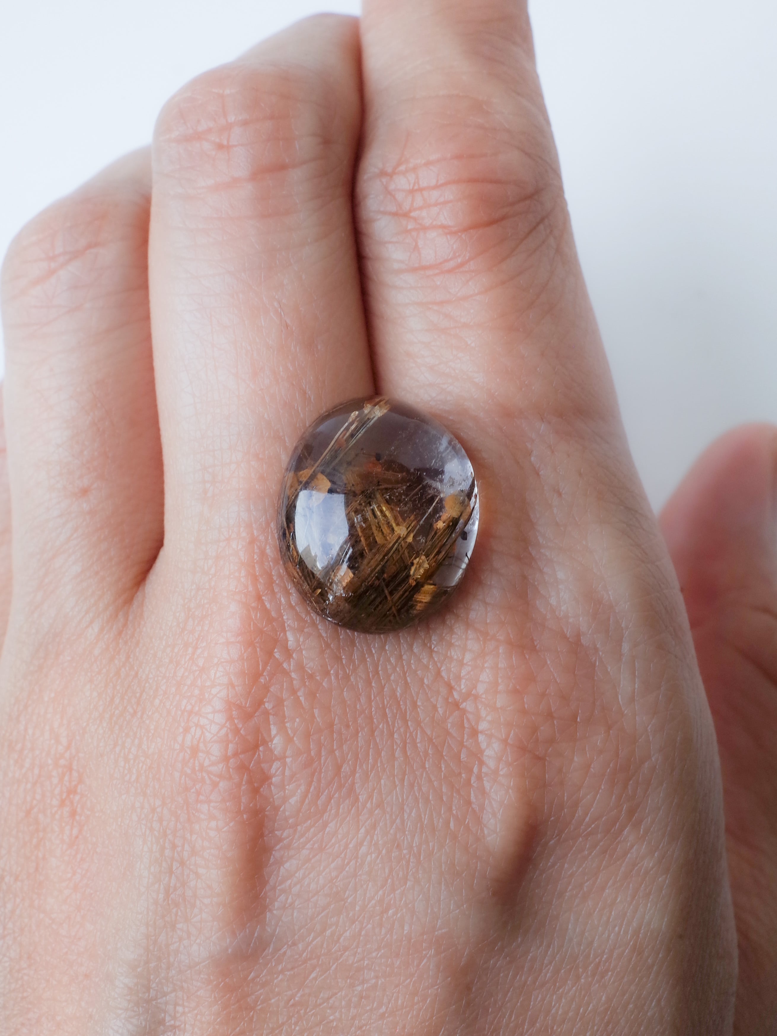 ジオメトリックルチルクォーツ - a07 | SELSHA