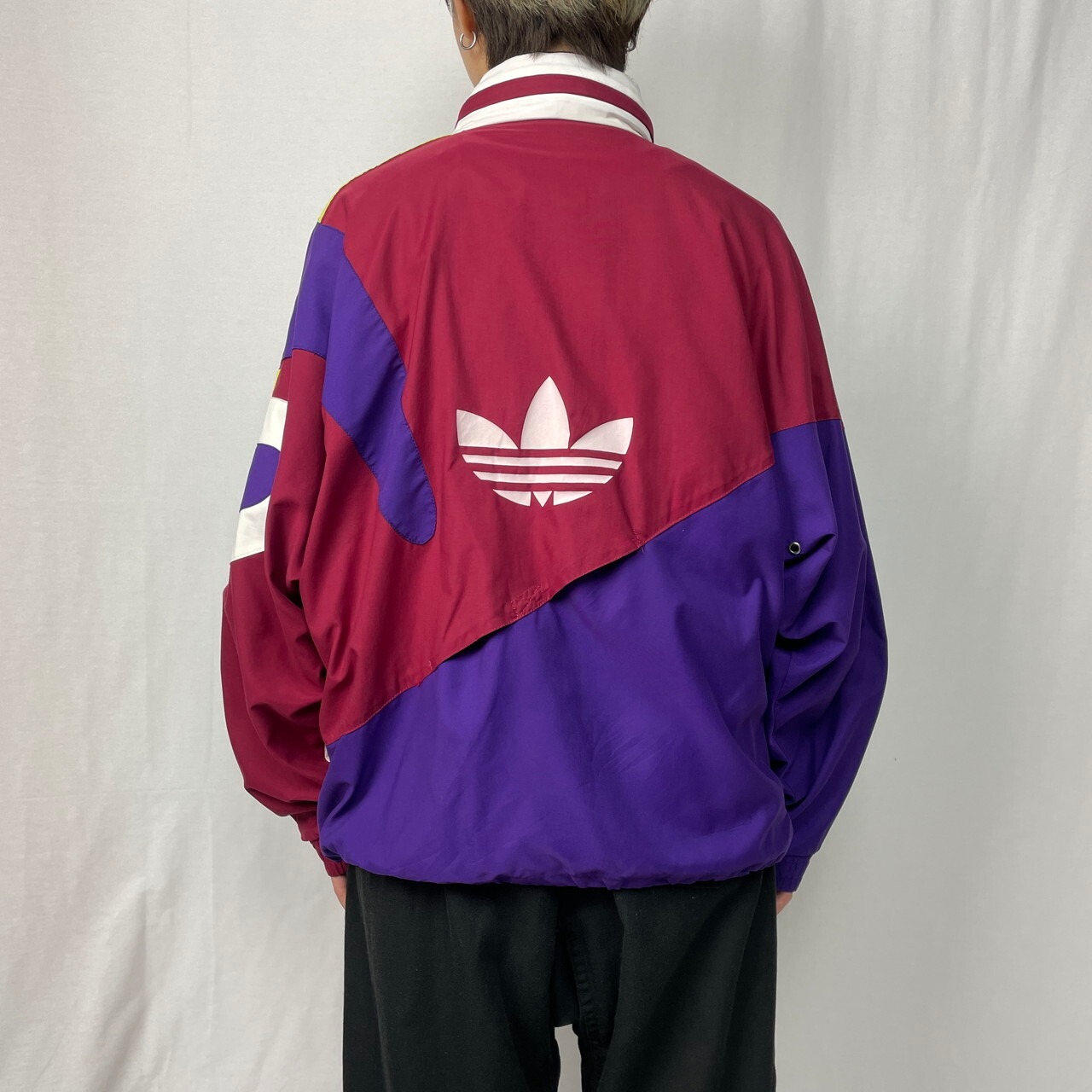 80年代 フランス製 adidas アディダス クレイジーパターン 