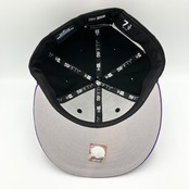 サイズ入力【NEW ERA 59FIFTY/5950】MiLB アルバカーキ・アイソトープス ブラック パープル