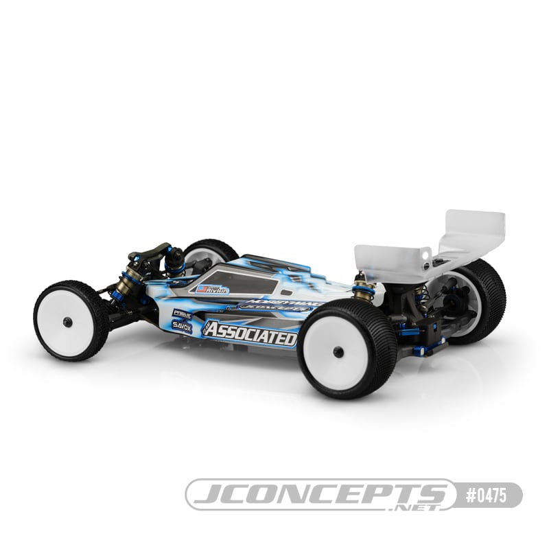 jconcepts製アソシB6.4 F2&P2ボディ 使用浅　おまけ付き Jconcepts JC-0475 F2 - アソシ B6.4/B6.4D用ボディー【レギュラー