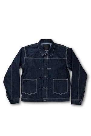 FULLCOUNT×GDC Classic Pleated Denim Jacket GFC2002
