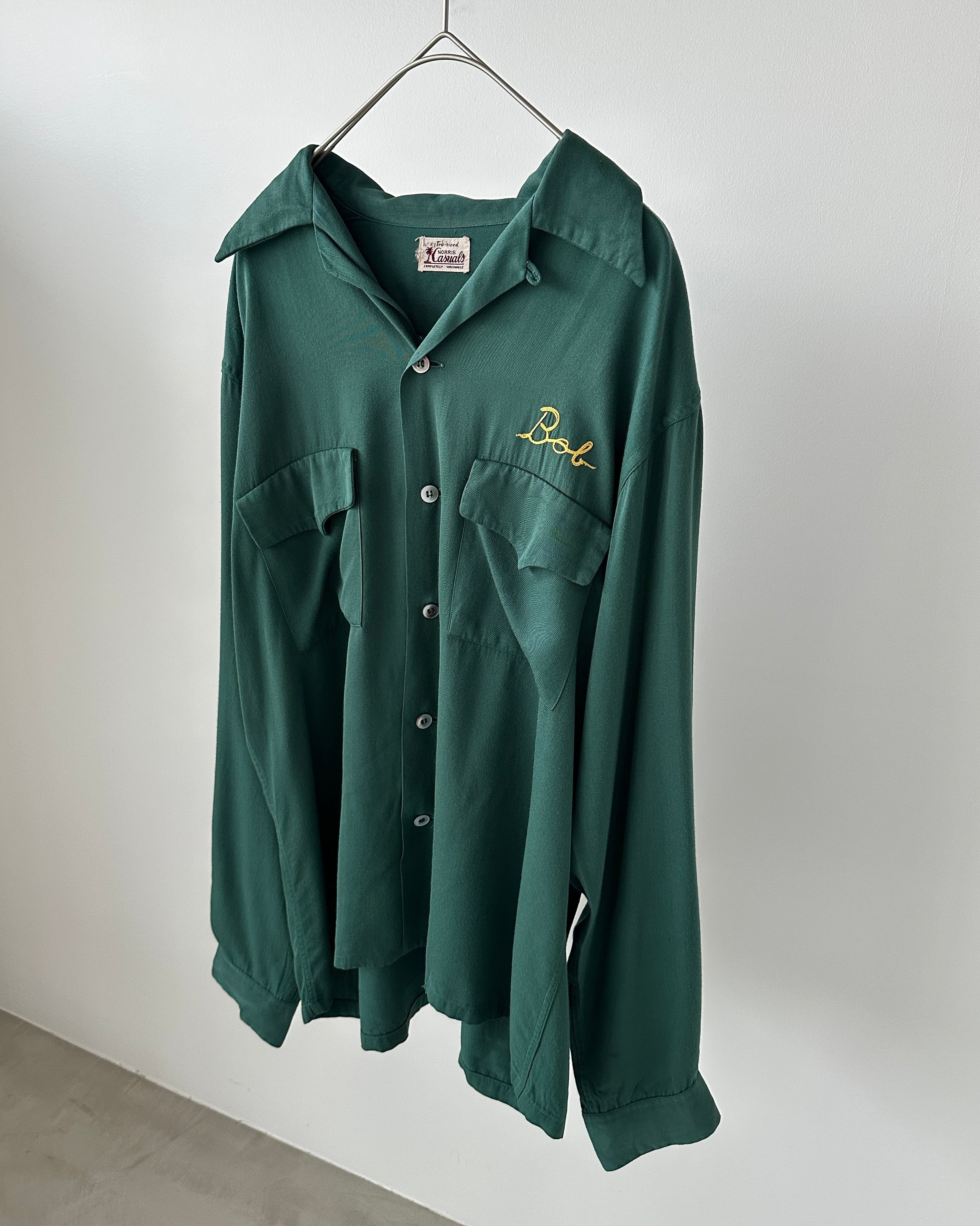 NORRIS Casuals- Vintage 60s Opencollar shirt | BEGGARS BANQUET公式