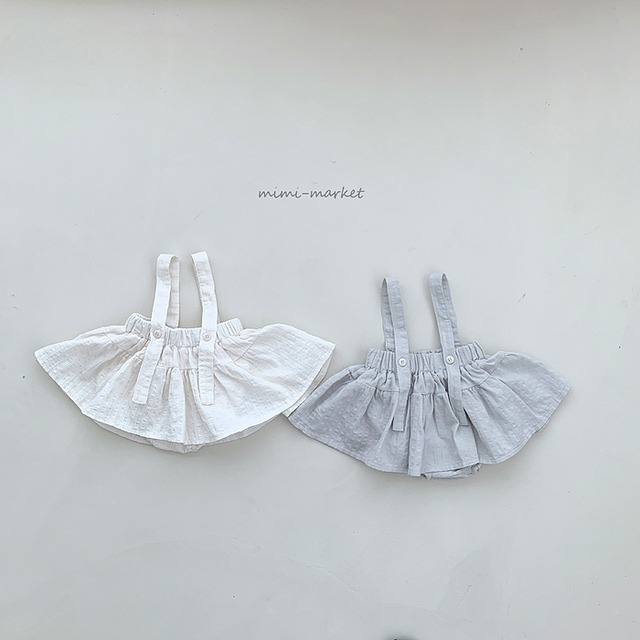 【予約】Suspender skirt (R0397)
