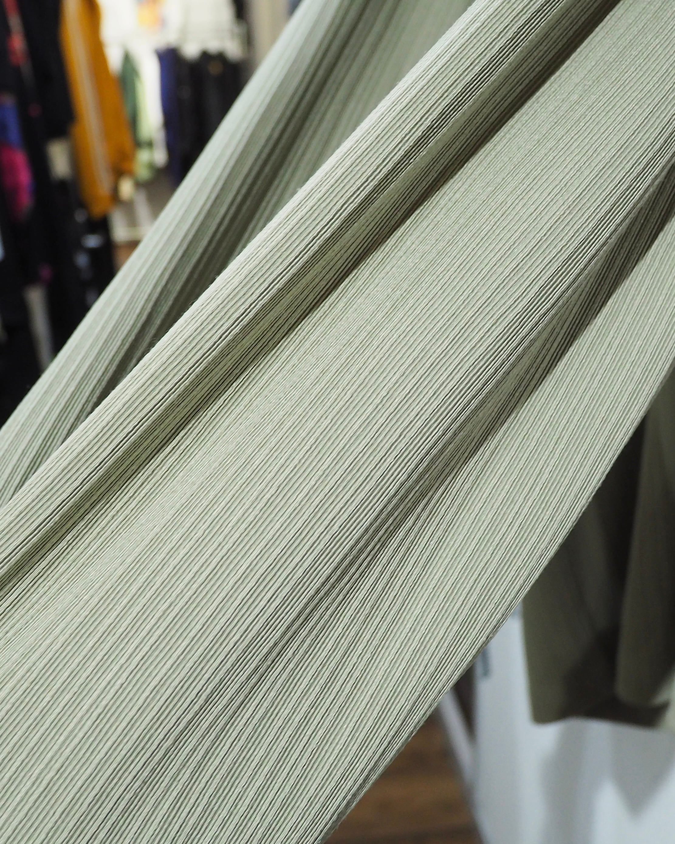 " MICHEL KLEIN HOMME " Pleats Design Long sleeve Tee