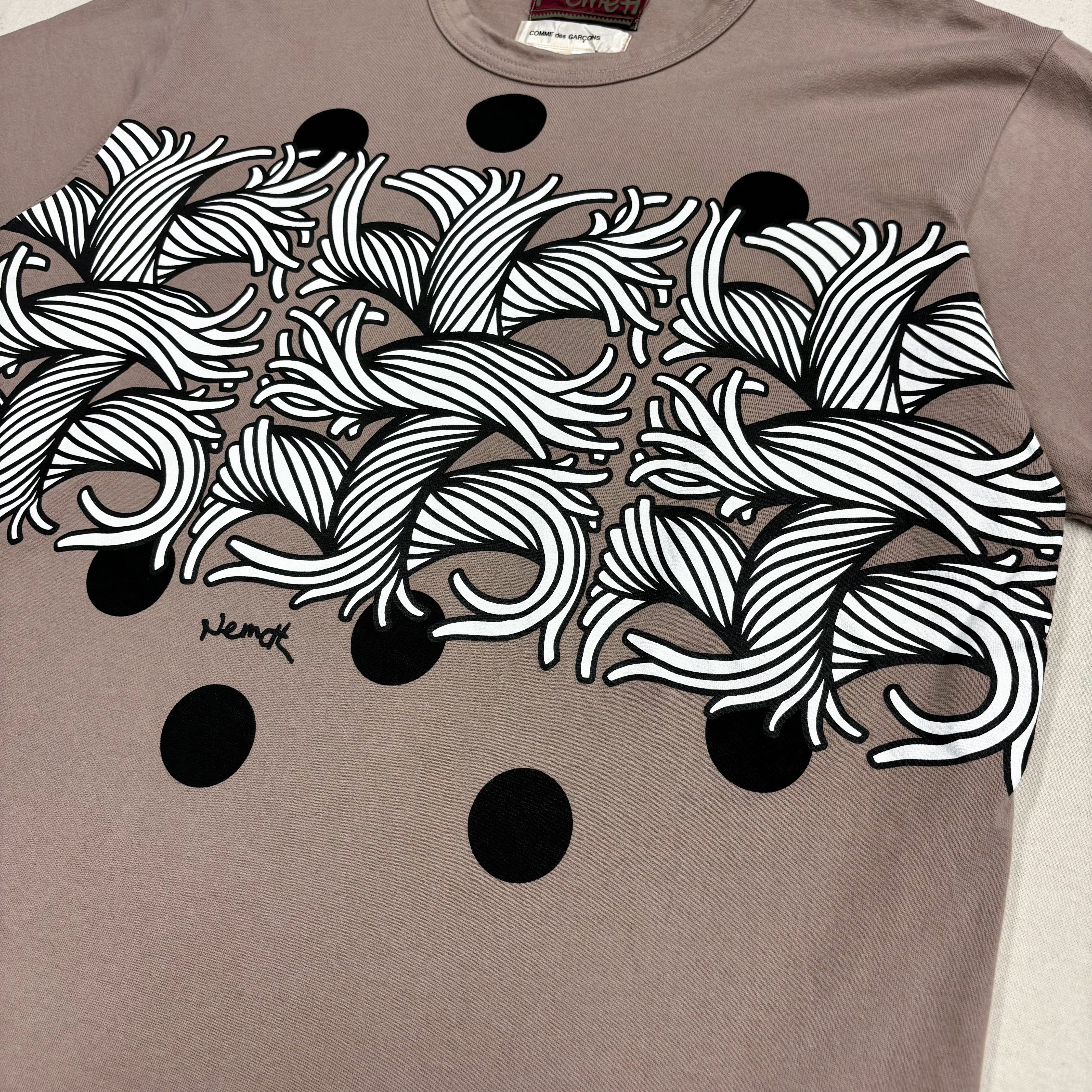 Christopher Nemeth x Comme des Garçons Tee コムデギャルソン