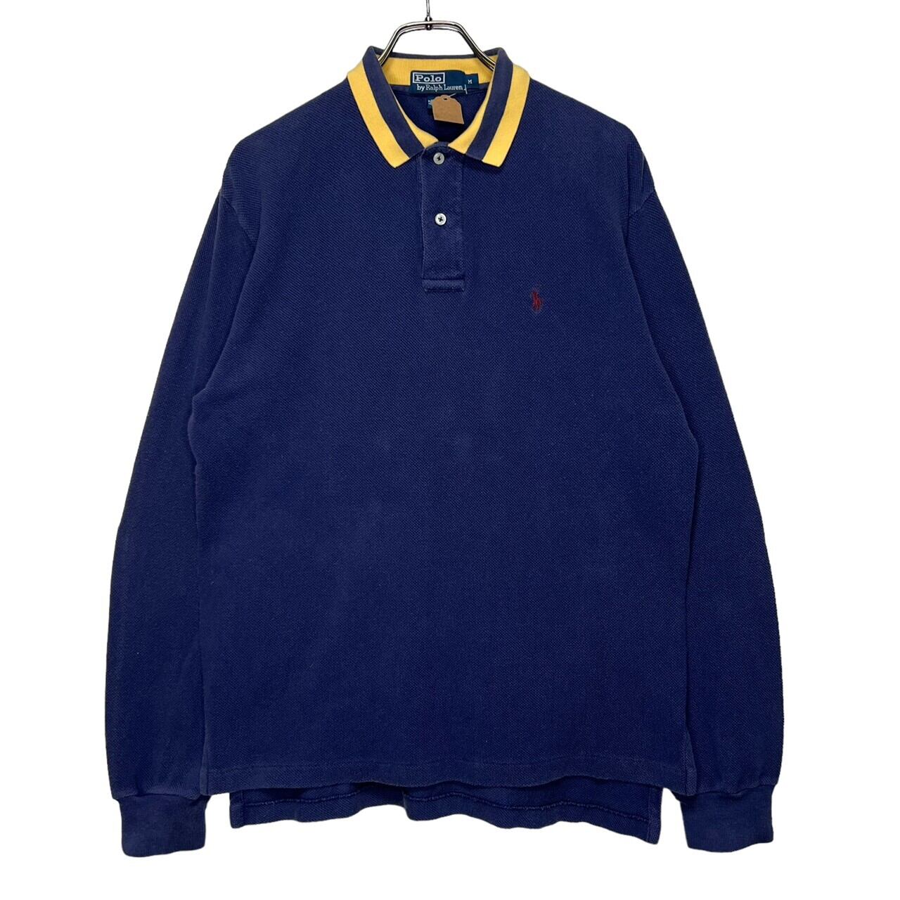 POLO by RALPH LAUREN 長袖ポロシャツ M コットン100% 刺繍 | 古着屋 