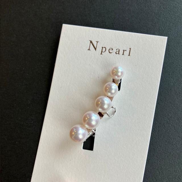 愛媛宇和島産本真珠　パールブローチ 　N pearl