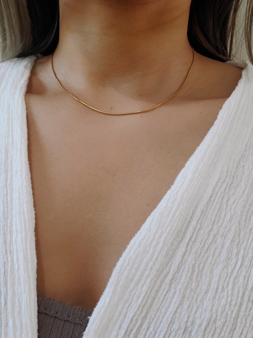 snake chain necklace