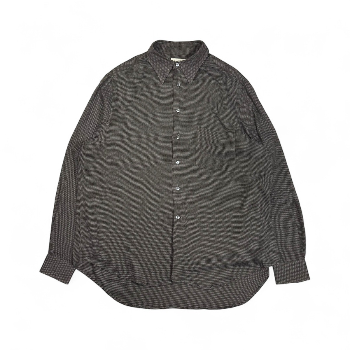 KRIZIA uomo EX BIG knit shirt | seed