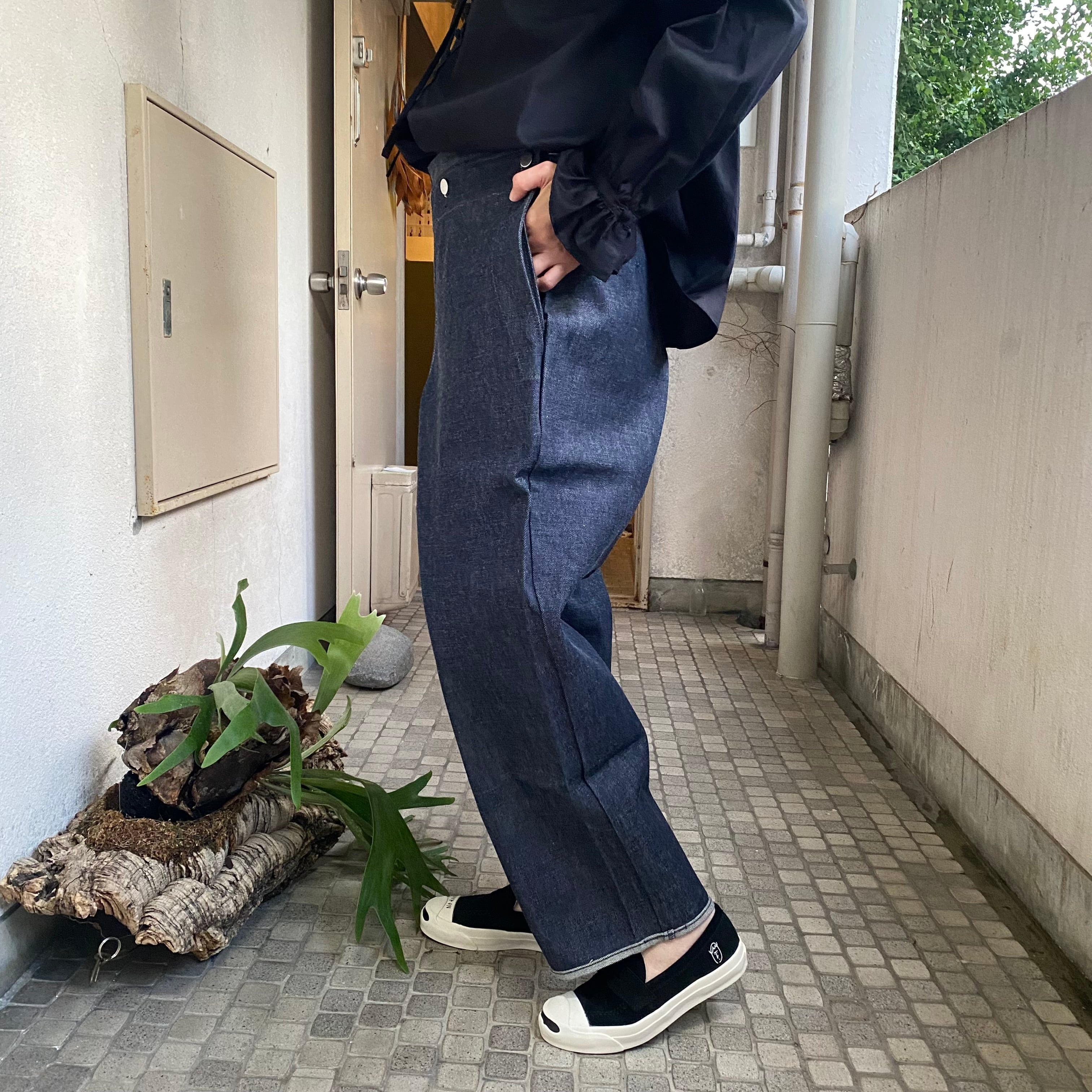 再入荷TUKI (ツキ) TYPE3-indigo-(0032) | Debby