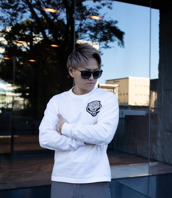 数量限定 REYES original TigerロンT 【ホワイト】 | REYES OFFICIAL