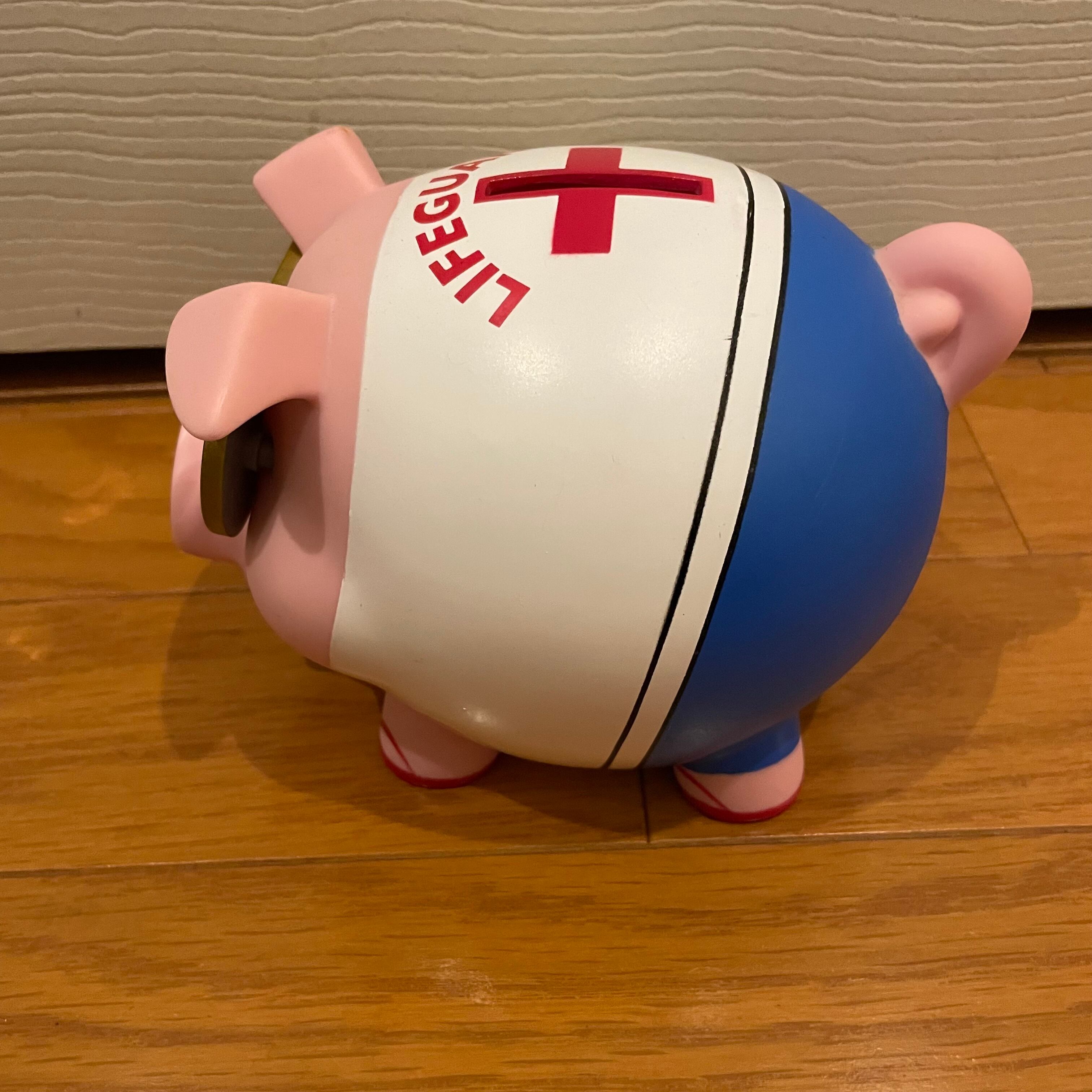 Old Navy ブタの貯金箱 オールドネイビー Piggy Bank ライフガードLife