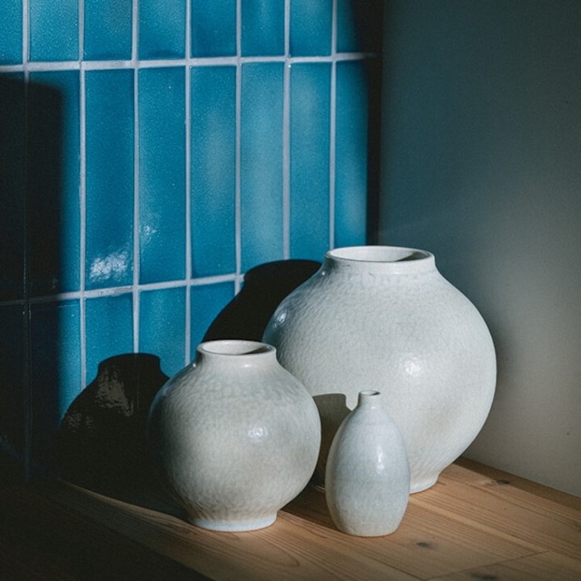 HIJICA TONE VASE(S) 信楽焼 日本製 花瓶