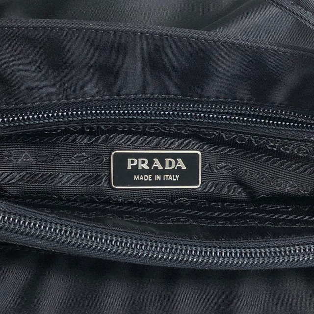 PRADA プラダ ハンドバッグ ブラック トライアングルロゴ ナイロン vintage ヴィンテージ オールド kkmacr