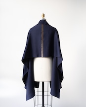 〈Hermès〉Cashmere 100% Poncho Cape