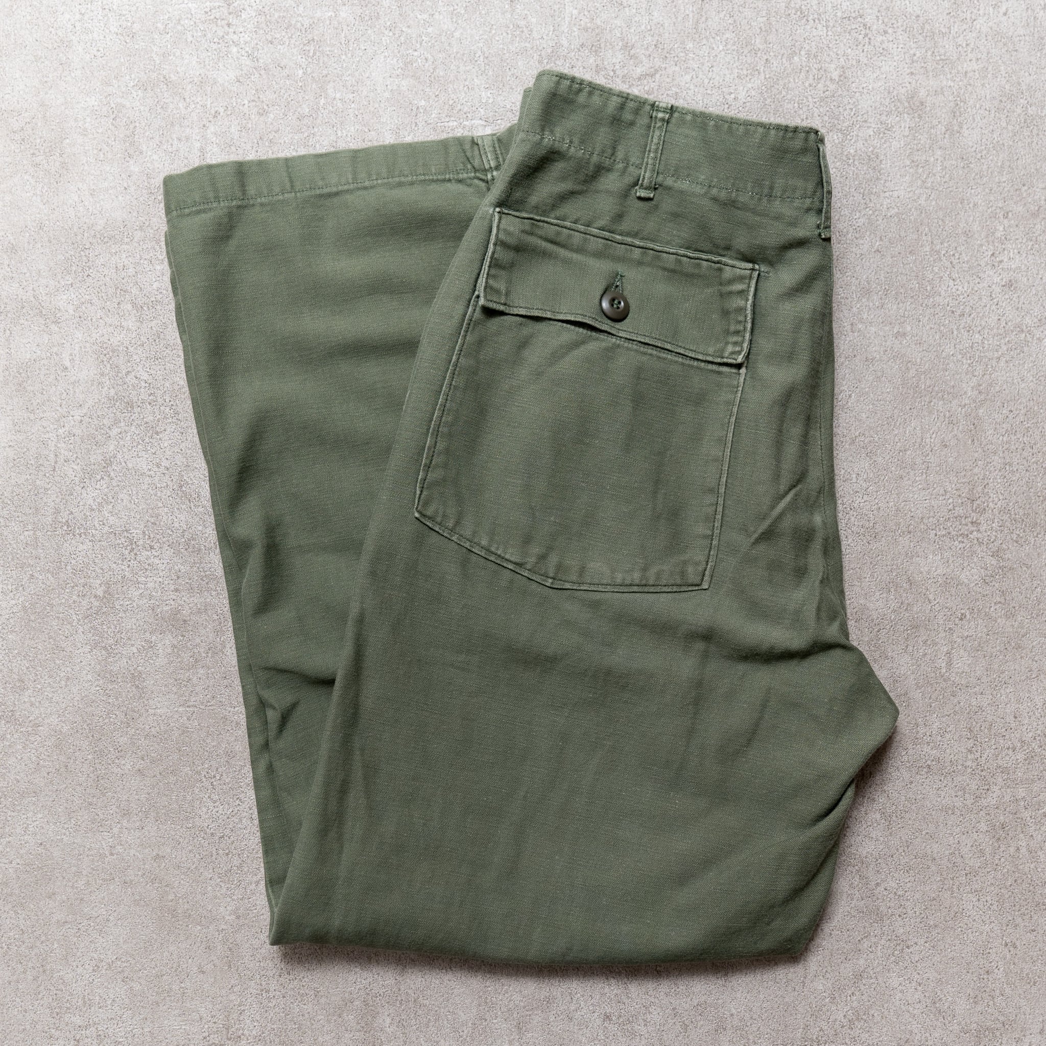 ★70s  us army★OG107 utility pants ★38✖️31