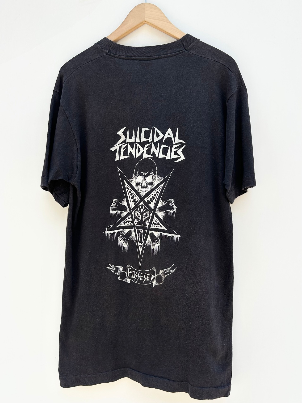 90s SUICIDAL TENDENCIES "POSSESED" Tee MADE IN USA Size M