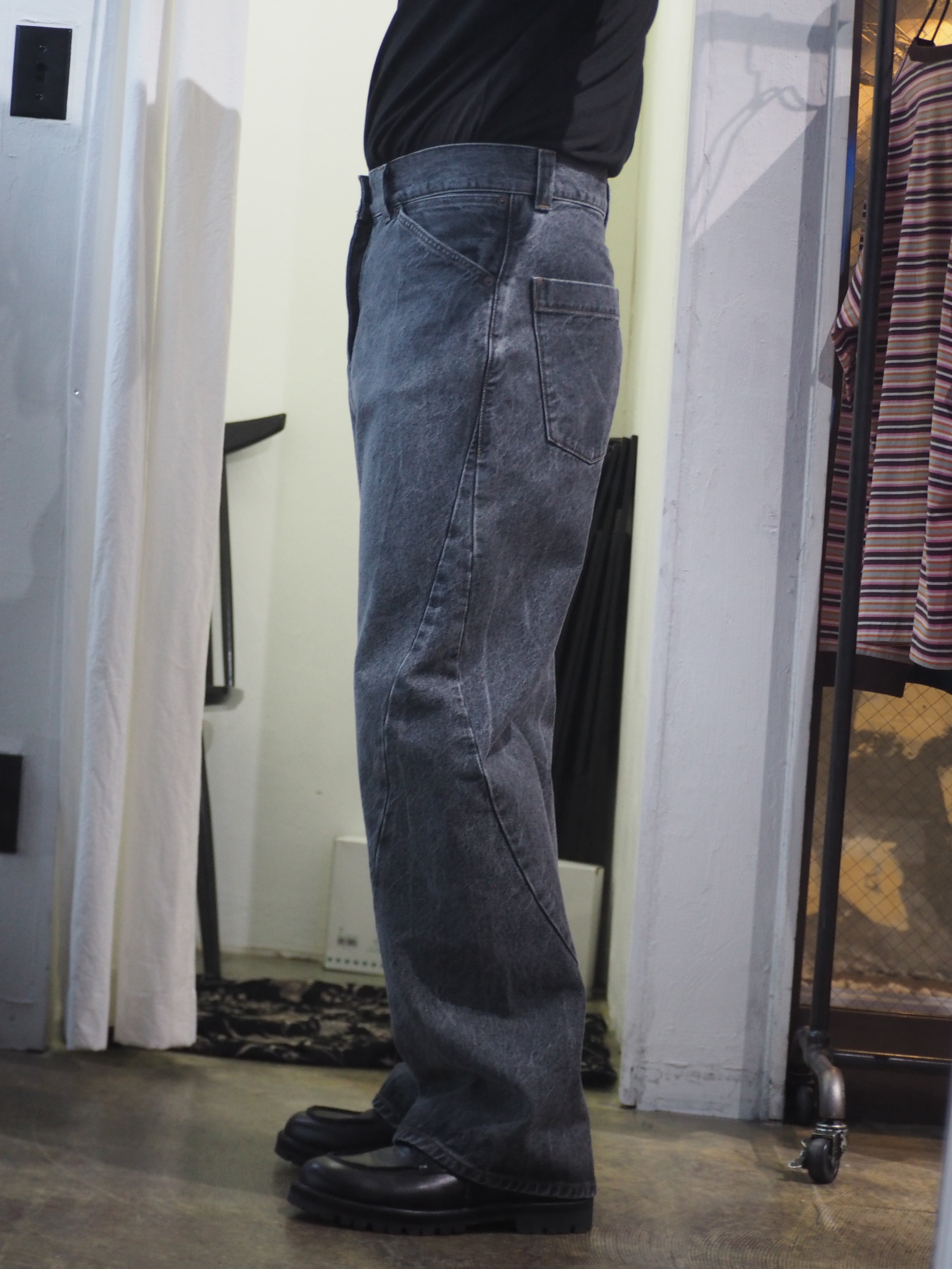 encode Prototype 3D jeans / Black | novastore(ノヴァストア encode Prototype 3D jeans / Black | novastore(ノヴァストア