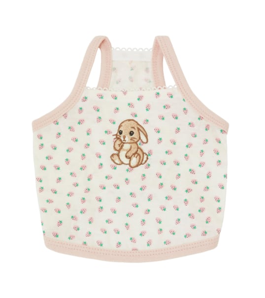 L/即納【Sallys】Bunny top (Strawberry)