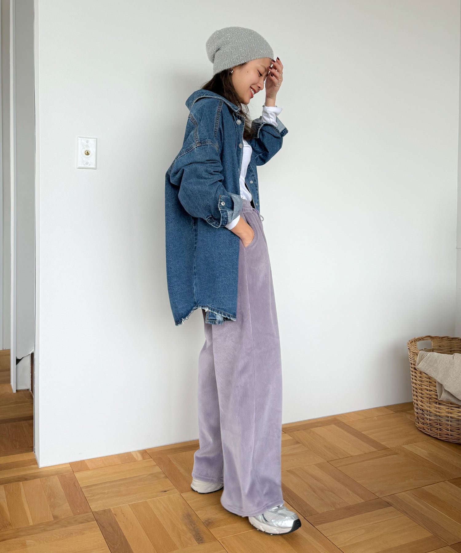 オーバーサイズデニムシャツ (p5063) | PICHI