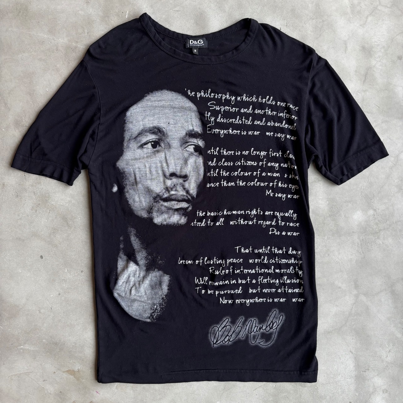 DOLCE&GABBANA, Bob Marley T-Shirt