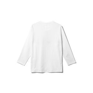 SALE 送料無料 【HIPANDA ハイパンダ】メンズ  プリント ロンT MEN'S LONG-SLEEVED T-SHIRT / WHITE・BLACK