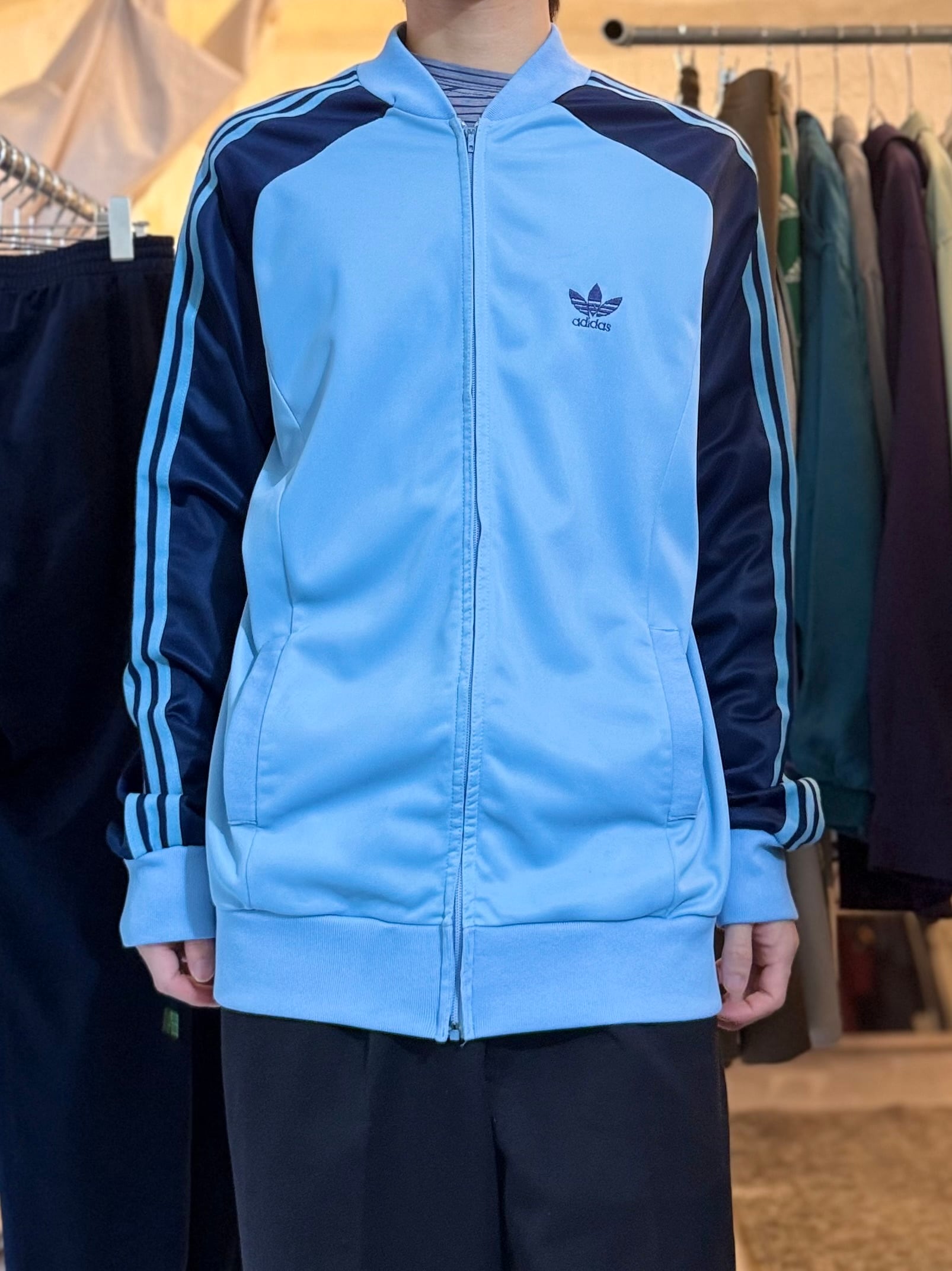 80s vintage DESCENTE製 Adidas game shirt | mesen
