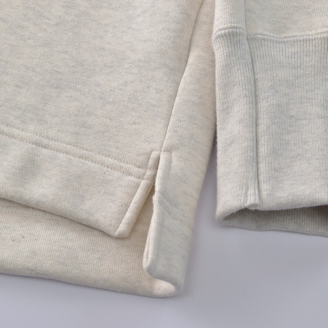 atelier naruse アトリエナルセ フリースコットンプルオーバー・オートミール