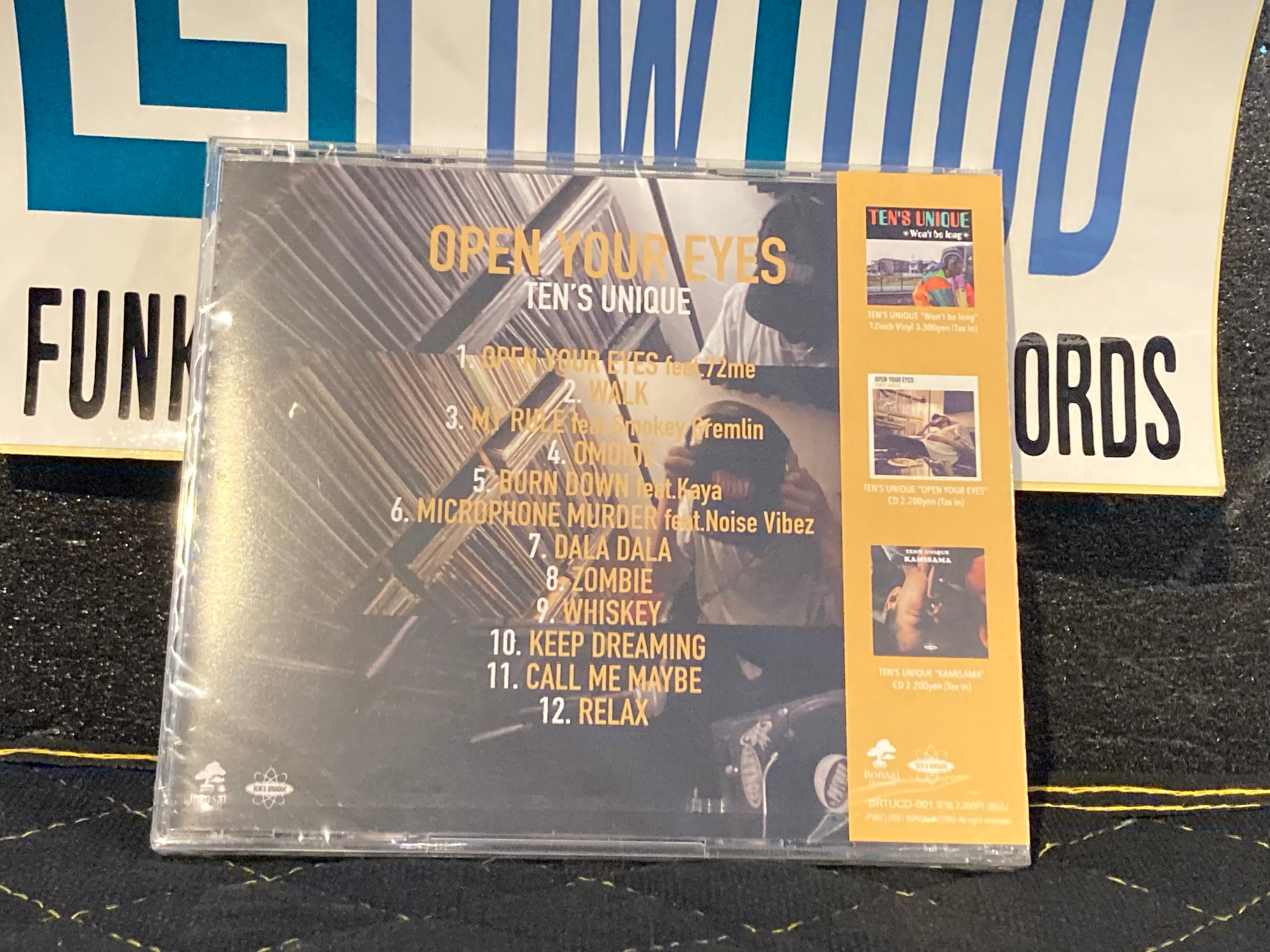 TEN'S UNIQUE / Open Your Eyes | LOW LOUD RECORDS