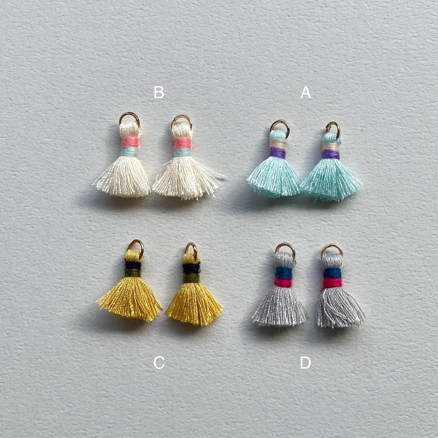 再入荷〉Duaオリジナル 2色まとめ結びミニタッセル | Dua-アクセサリー
