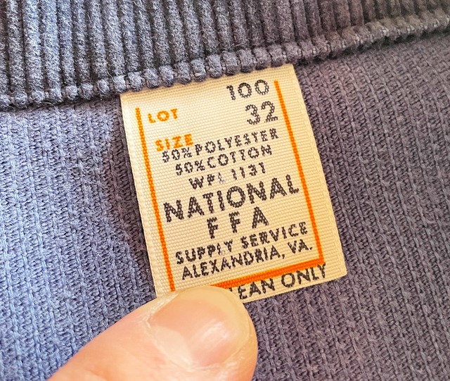 60s FFA Jacket 〝KENTUCKY〟 Front 2line embroidery Size 32 | Rassic