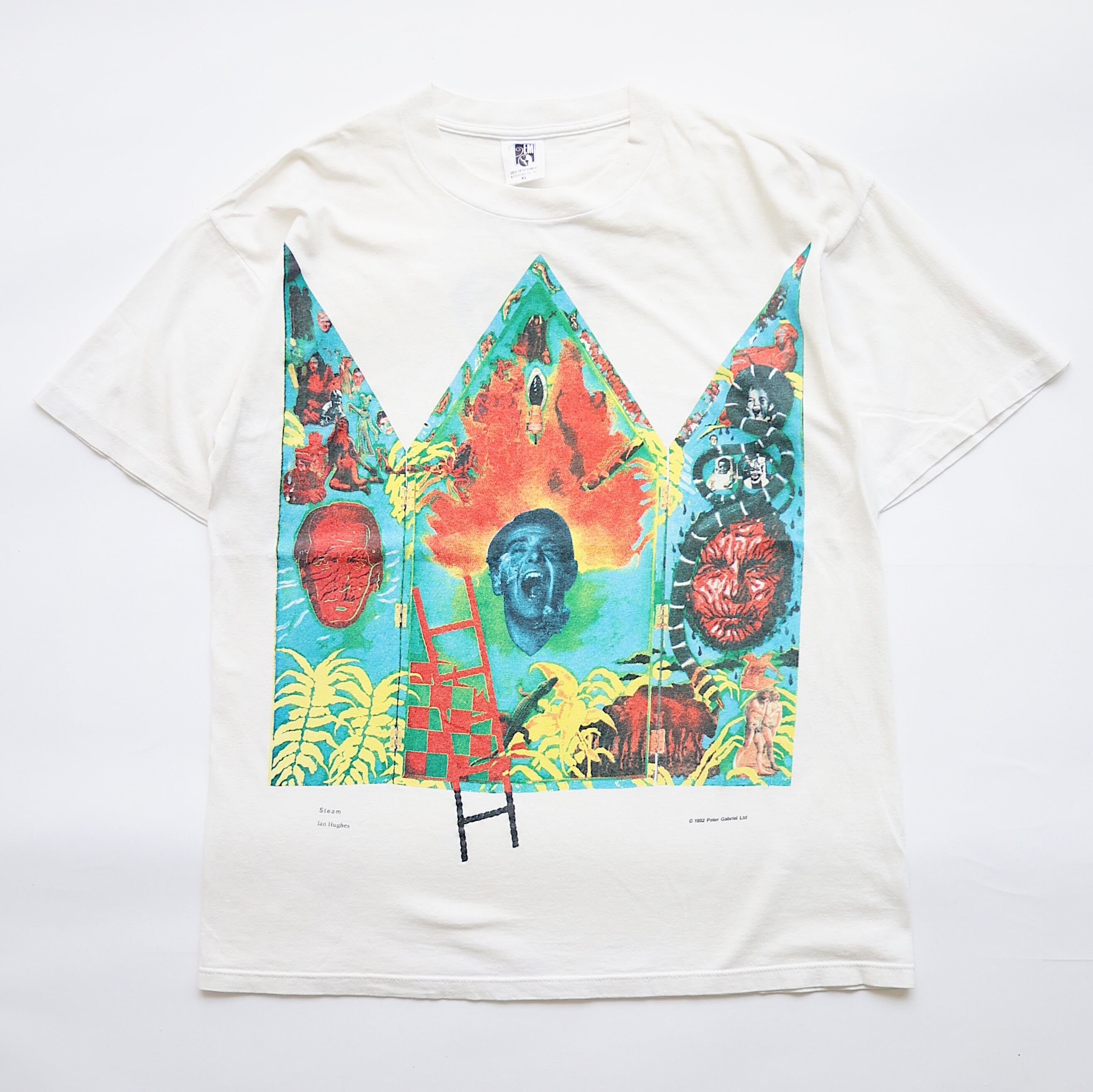 1992 PETER GABRIEL SECRET WORLD TOUR ARTIST TSHIRT