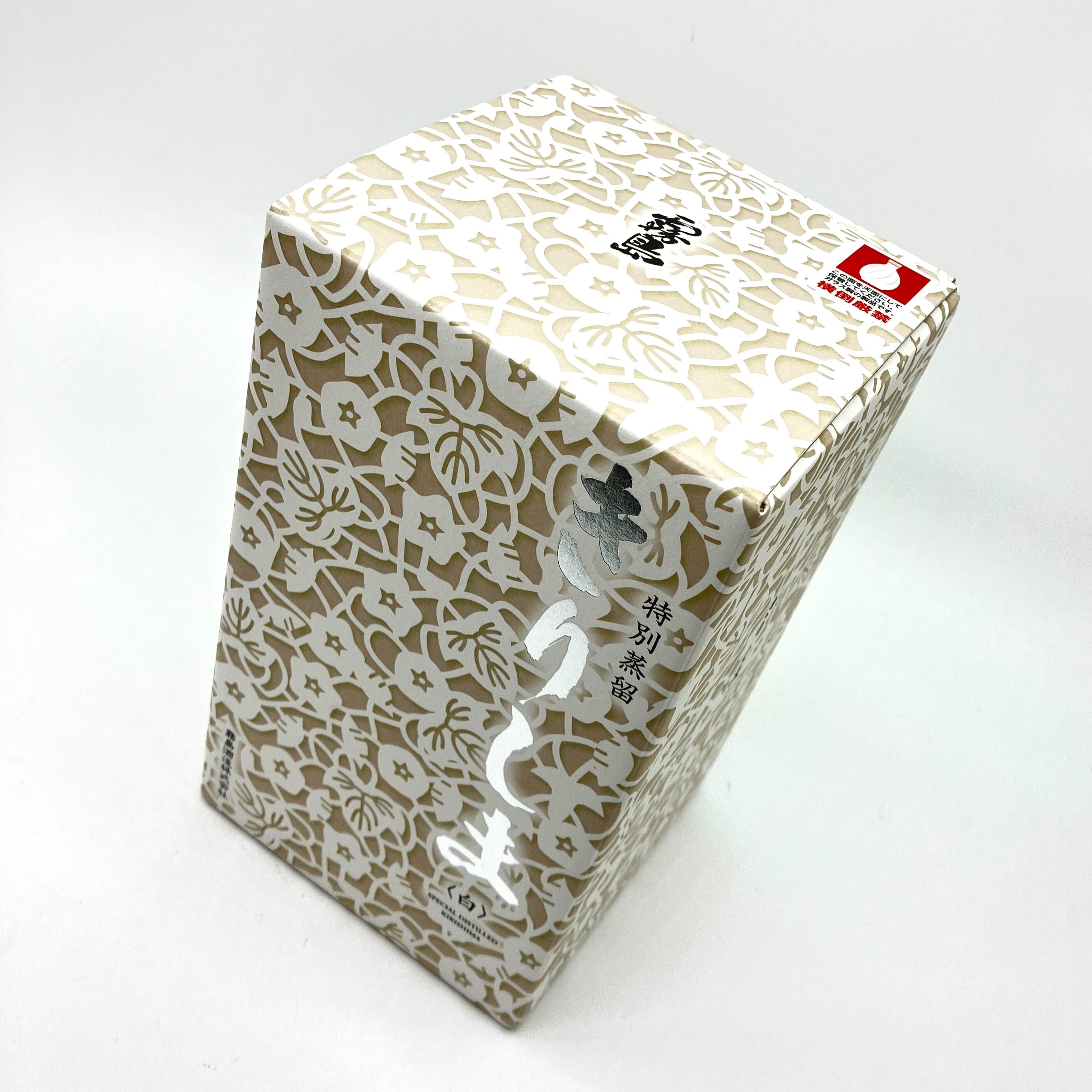 特別蒸留きりしま白 40° 720ml 箱入り とくべつじょうりゅうきりしま