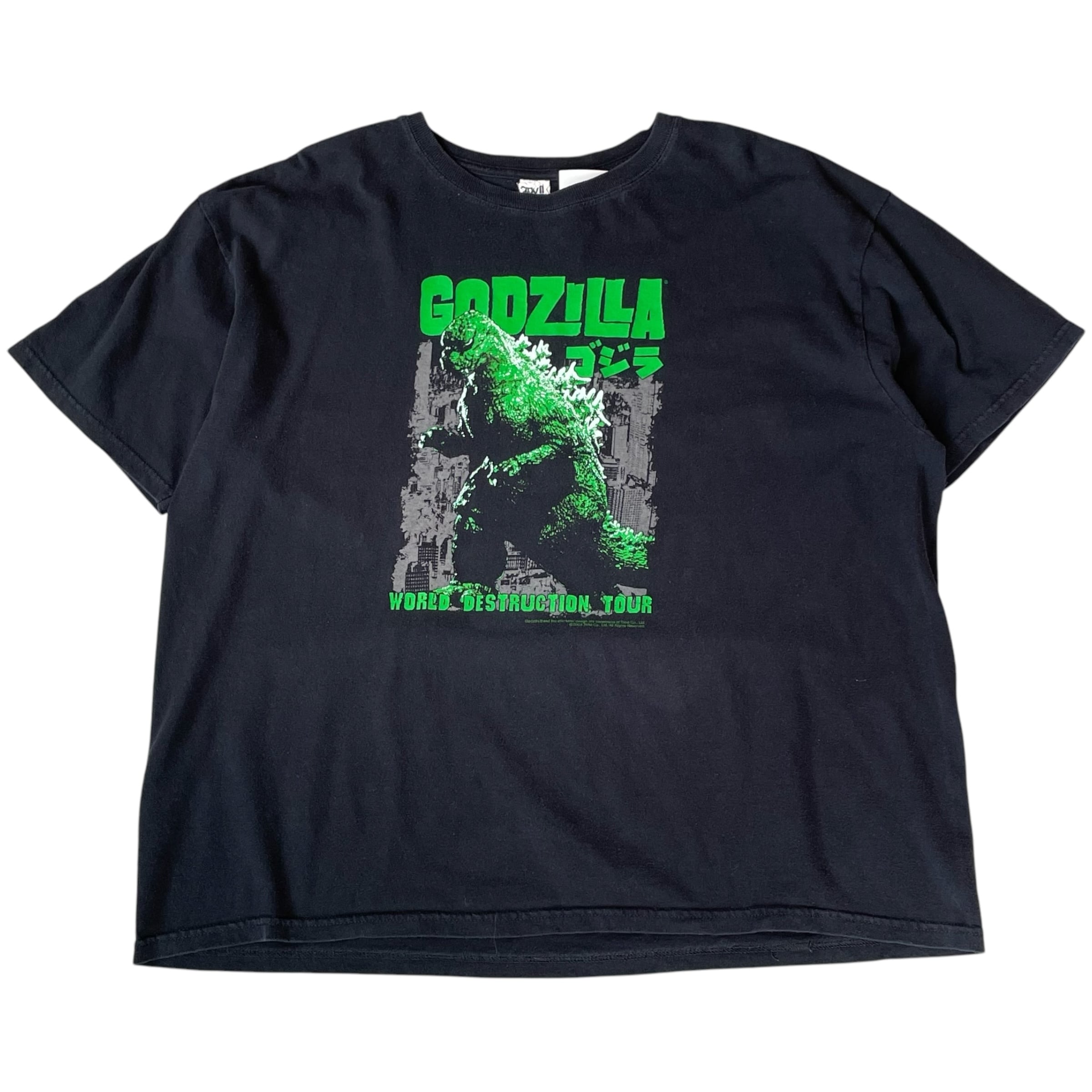 2009s GODZILLA "WORLD DESTRUCTION TOUR" T-shirt